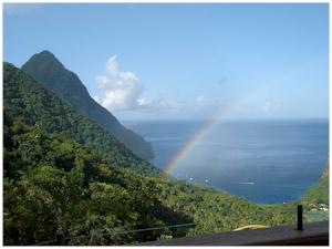 Port of Soufriere, St. Lucia, West Indies.  Photo by Wadester16, Wikipedia