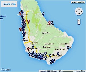 Places to Stay in Barbados