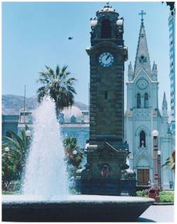 Antofagasta, Northern Chile.  Photo by Francisco Martinez, Wikipedia