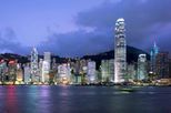 Hong Kong Harbor Night Cruise and Dinner at Revolving 66 Restaurant