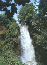 Edessa is famous for its many waterfalls and greenery