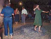 Anasternaria is the traditional fire walking which dates back to pagan times