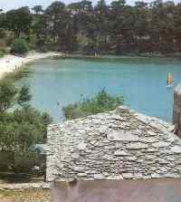 Golden beach is considered the best beach on the island of Thassos.