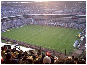 Estadio Azteca, Mexico City.  Photo by Uami, creative commons