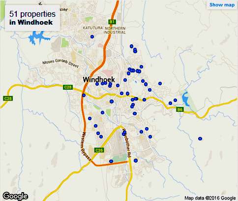 Windhoek, Namibia Hotels & Accommoation