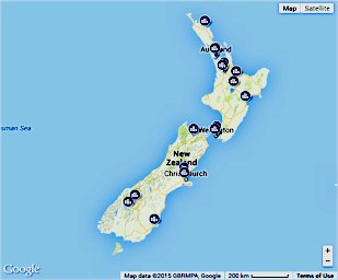 Places to Stay in New Zealand