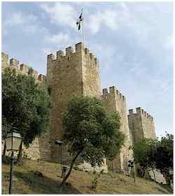 Castle of Sao Jorge, Lisbon, Portugal