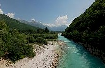 The Soca, Slovenia