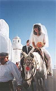 Greek Wedding in Santorini